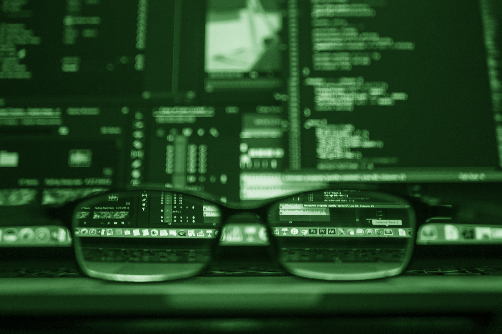 stock image of computer