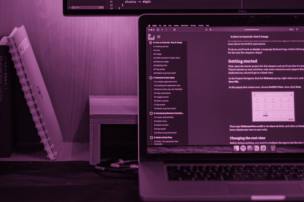 stock image of computer